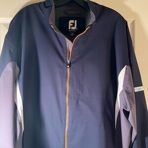 Men's FootJoy HydroLite Rain Jacket - Multi-Colors - Size: X-Large - Waterproof